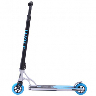 Самокат Novatrack Wolf Black/Grey 100A.WOLF.GR8