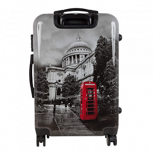 Чемодан малый Polar 20" 2-ой РА026 grey