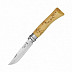 Нож Opinel №7 нержавеющая сталь, рукоять самшит