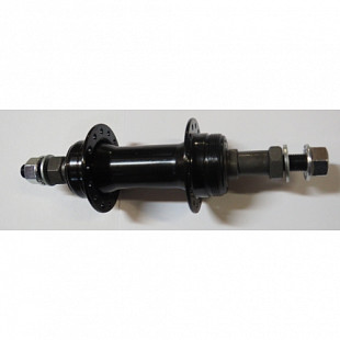 Втулка задняя HB03R под гайку 135мм, black, 00-170740