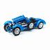 Коллекционная машина Bburago 1:18 Bugatti Type 59 1934 (18-12062) blue
