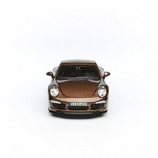 Коллекционная машина Bburago 1:24 Porsche 911 Carrera S (18-21065) brown