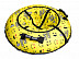 Тюбинг RT Смайлики 105 см + автокамера yellow