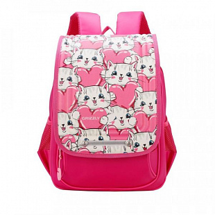 Рюкзак школьный GRIZZLY RA-977-3 /1 fuchsia