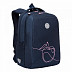 Рюкзак школьный GRIZZLY RG-166-3 /2 blue Рюкзак школьный GRIZZLY RG-166-3 /2 blue