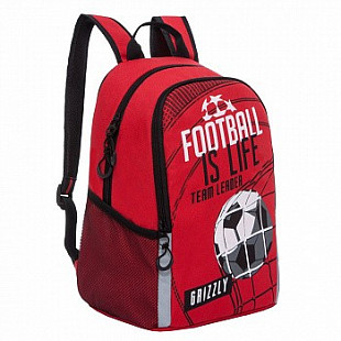 Рюкзак школьный GRIZZLY RB-964-5 /2 red