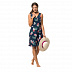 Платье женское Jack Wolfskin Wahia Tropical Dress midnight blue all over