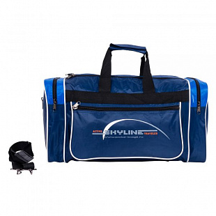 Дорожная сумка Polar 6007с black/burgundy