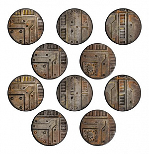 Набор подставок Games Workshop Warhammer Necromunda 32 mm Bases