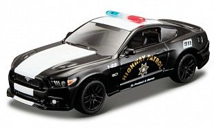 Машинка Maisto 1:64 2015 Ford Mustang GT Police (15504)