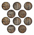 Набор подставок Games Workshop Warhammer Necromunda 32 mm Bases