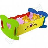 Кроватка для кукол Stantom 33 см (006327) pink №6