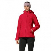 Куртка женская Jack Wolfskin Iceland Voyage 3In1 Women red fire