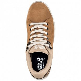 Кроссовки женские Jack Wolfskin Auckland Low W bark brown / sand dune