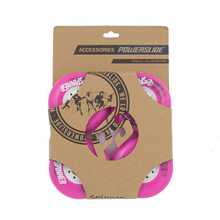 Колеса Powerslide Spinner 80мм/85a 905283/pink 4 шт 