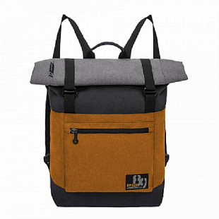 Городской рюкзак GRIZZLY RU-814-1 /1 black/orange
