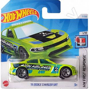 Машинка Hot Wheels Базовой коллекции '15 Dodge Charger SRT 7/250 (5785 HTC87) mainline 2024