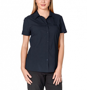 Рубашка женская Jack Wolfskin Track Shirt Women blue