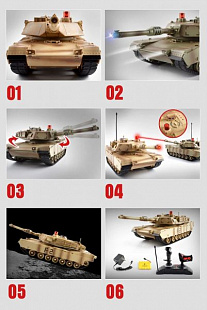 Радиоуправляемый танк MZ 2074S