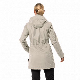 Пальто женское Jack Wolfskin Ottawa Coat dusty grey