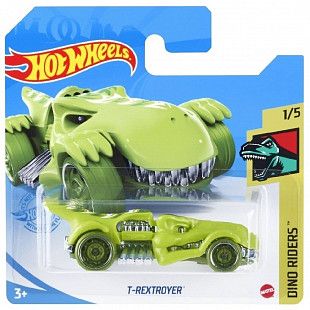 Машинка Hot Wheels Базовой коллекции T-Rextroyer 24/250 (5785 GTC39)