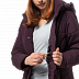 Пальто женское Jack Wolfskin Svalbard Coat Women burgundy