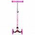 Самокат-кикборд Novatrack Disco-kids White/Pink 120H.DISCOKIDS.WPN8