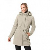 Пальто женское Jack Wolfskin Ottawa Coat dusty grey