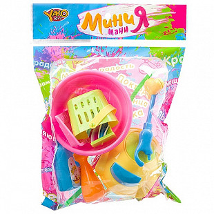 Набор аксессуаров YAKO для уборки МиниМаниЯ M7633 (8 предметов)