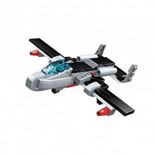 Конструктор Qman Собери авианосец Самолёт Звуковая волна 1418-7