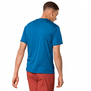 Футболка мужская Jack Wolfskin Peak Graphic T M brilliant blue