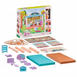 Игровой набор Закусочная Forest Ttibe 60231 с фигуркой зверюшки