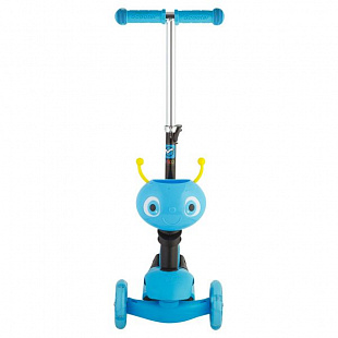 Самокат-кикборд Novatrack Disco-kids Детский трансформер Blue 120S.DISCOKIDS.BL7