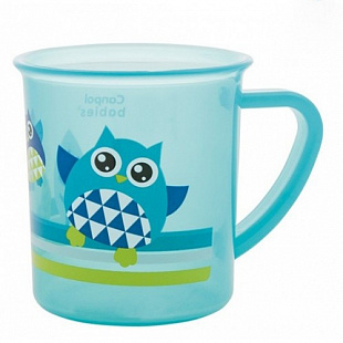 Чашка Canpol babies Совы Пластиковая 170 мл 4/408 Blue