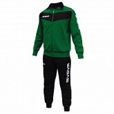 Спортивный костюм для мужчин Givova Visa TR018 green/black