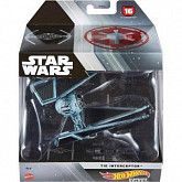 Модель звездного корабля Hot Wheels Star Wars Tie Interceptor (HHR14 HMH95)