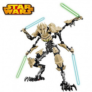 Конструктор Decool Звездные войны Генерал Гривус (186 элем.) (9016)