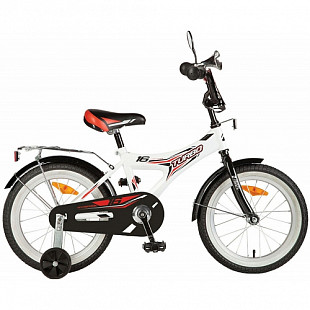 Велосипед Novatrack Turbo 16" (2020) 167TURBO.WT20 white