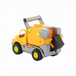 Автомобиль Полесье КонсТрак Коммунальный 0414 orange