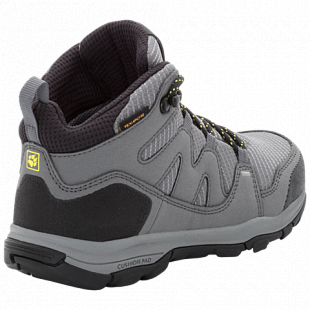 Ботинки детские Jack Wolfskin Mtn Attack 3 Texapore Mid K tarmac grey