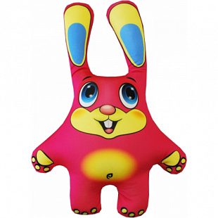 Мягкая игрушка Мнушки Заяц розовый Аи02жив32