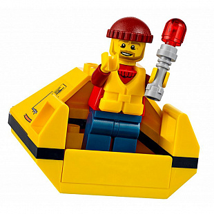 Игровой набор LEGO Сити спасательный самолет береговой охраны 60164
