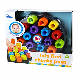 Головоломка Qunxing Toys Цветные колышки M10A