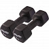 Набор гантелей виниловых Starfit 5кг DB-201 black