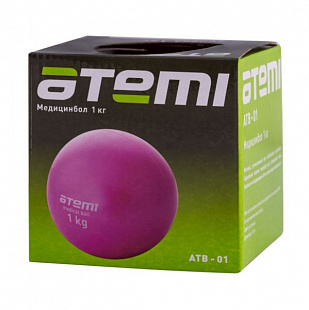 Медицинбол Atemi ATB01 1 кг Pink