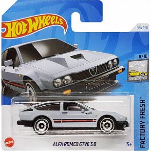 Машинка Hot Wheels Базовой коллекции Alfa Romeo GTV6 3.0 98/250 (5785 HTC53) mainline 2024