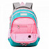 Рюкзак школьный GRIZZLY RG-162-1 /1 turquoise/light grey
