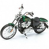 Мотоцикл Maisto 1:12 H-D Motorcycles - 2013 XL1200V Seventy-two (32335) green
