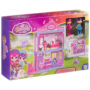 Игровой набор 2-этажный дом 60312 с куколками