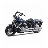 Мотоцикл Maisto 1:18 Harley-Davidson 2008 FLSTSB Cross Bones (39360 20-18867) dark blue/black